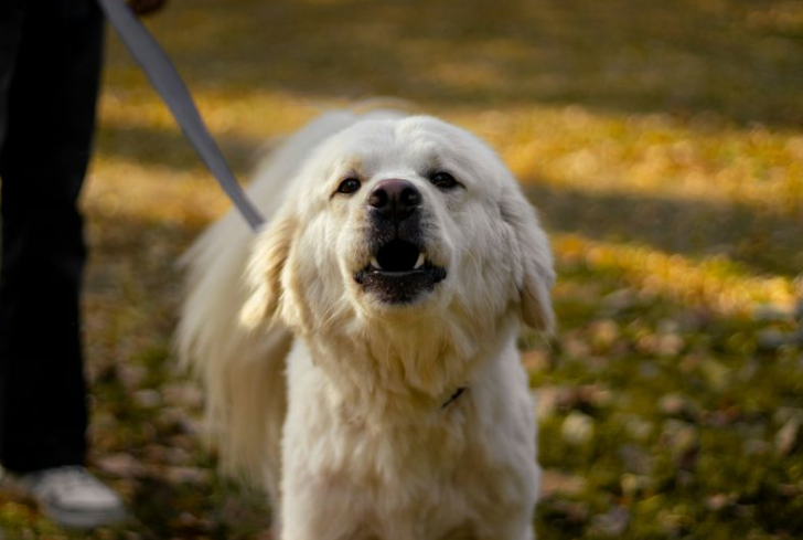 Stubborn dog barking